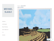 Tablet Screenshot of michaelslagle.com